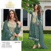Maaria A 1176 Naylon Orgenza  With Embroidery Work Dress Material Wholesale Suppliers In Mumbai